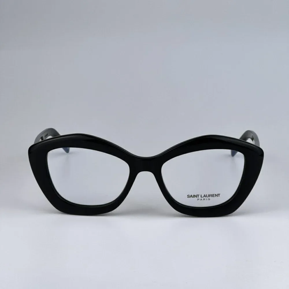 NEW Saint Laurent SL68 OPT 001 Black Cat Eye Women Eyeglasses